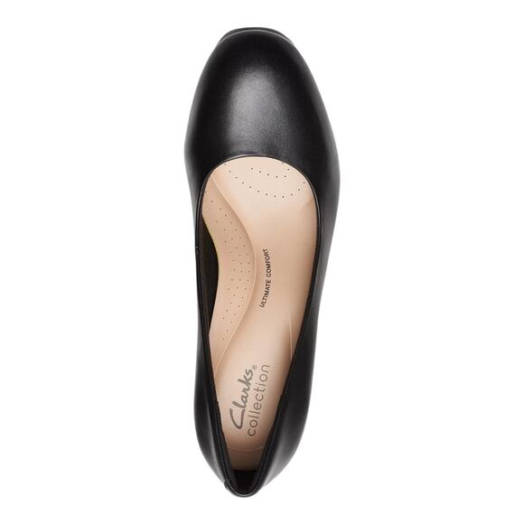 Clarks Women's Ambyr 2 Braley High Heel Platform Heel Pumps Black Size 6 M - Picture 4 of 5